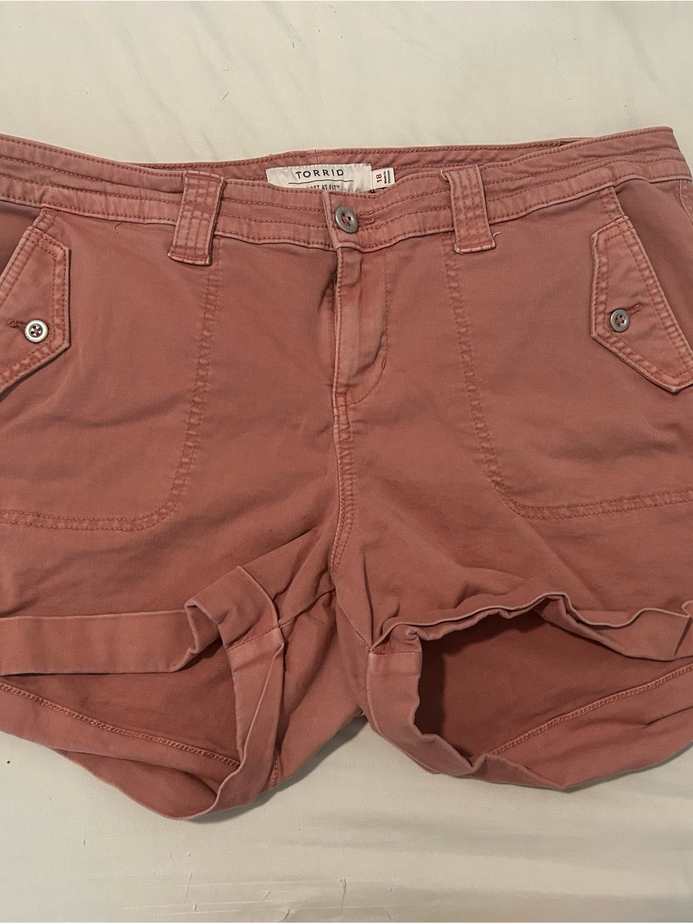 torrid Rose Cotton Shorts